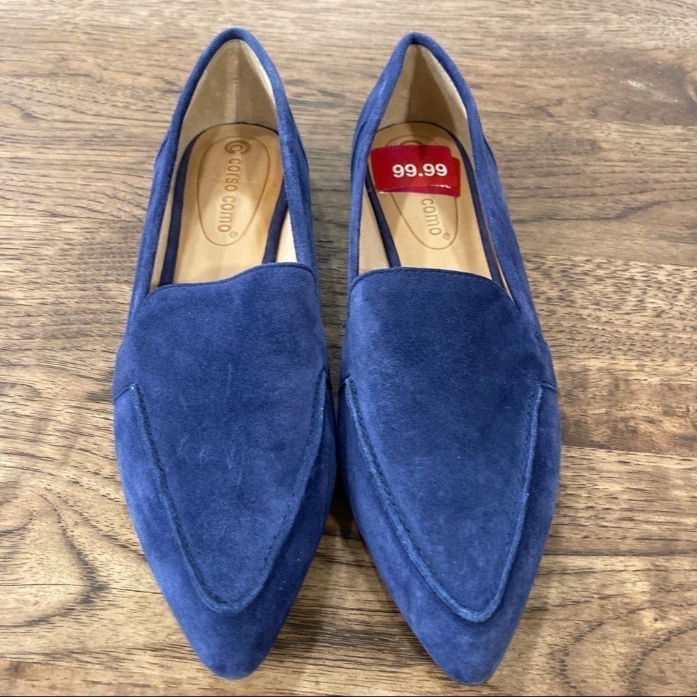 NWT Corso Como sz 6 Women's Jatiba Loafer Flat blue